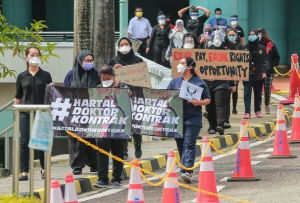 Kami kecewa, hilang percaya kepada KKM — Mogok Doktor Malaysia