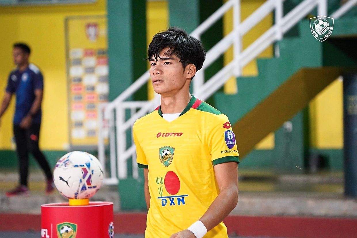 Al-Hafiz Harun in action for Kedah. - Photo by Kedah FC