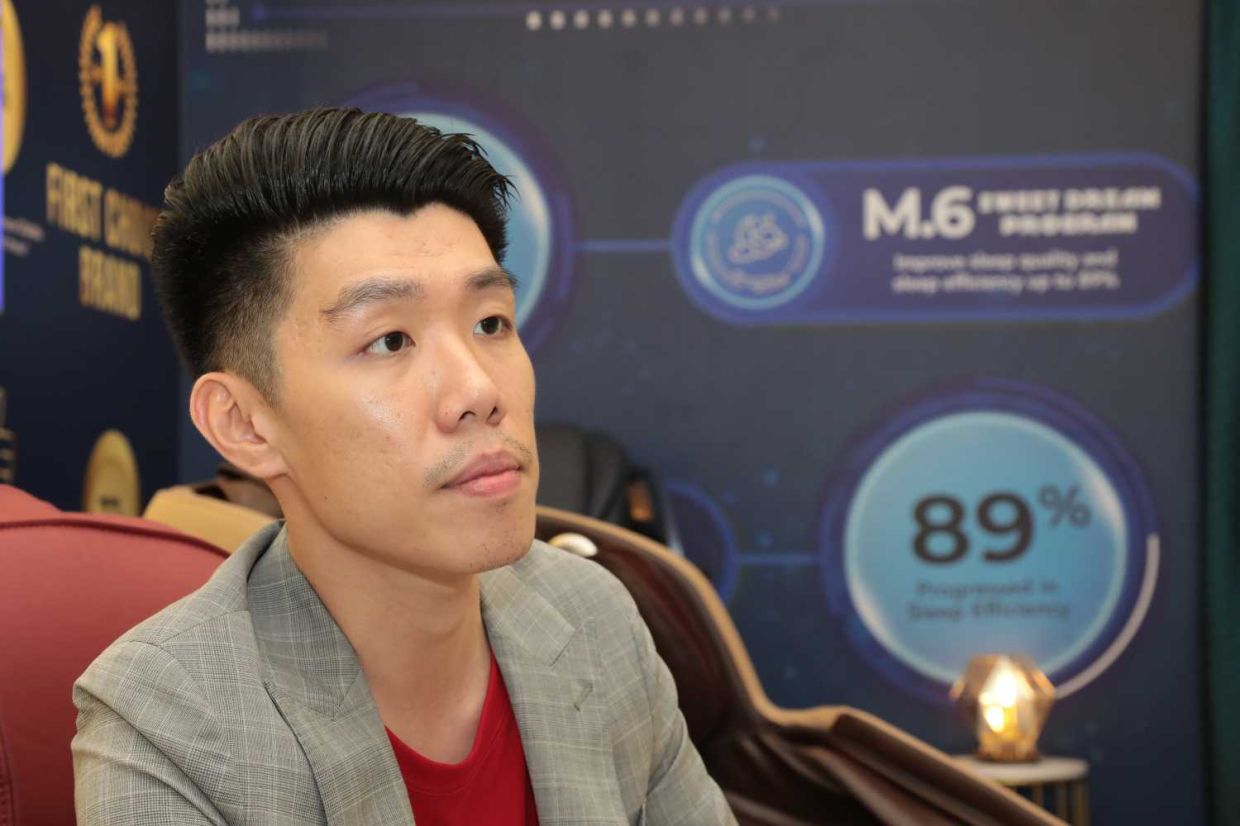 Interview with Ogawa Malaysia deputy director Leong Boon Hong. — YAP CHEE HONG/The Star