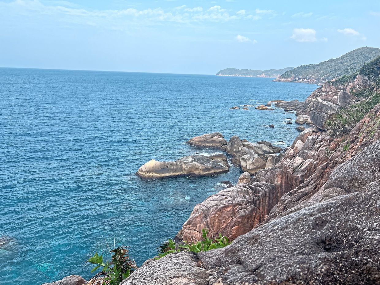 While on her break, the writer hiked to Turtle Rock to check out the views.
