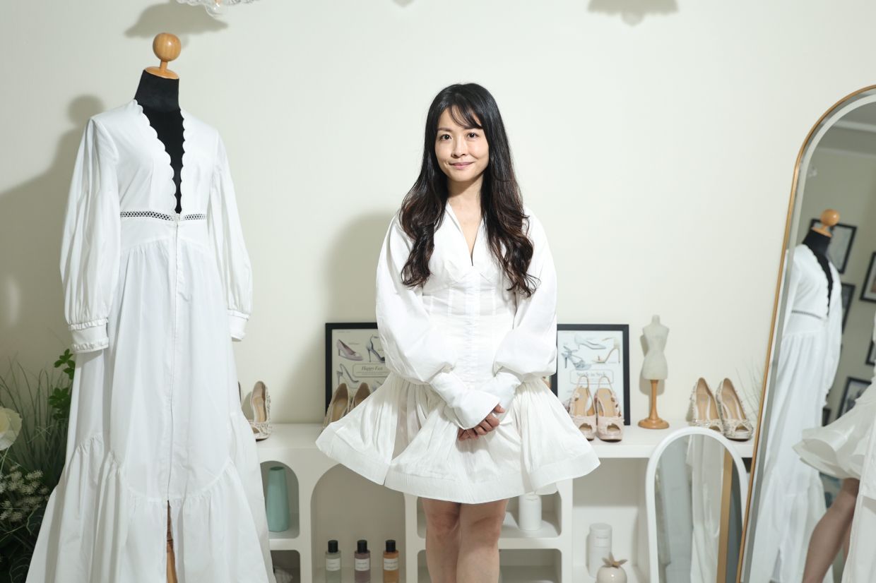 Photoshoot with Celest Thoi in her studio in Bangsar on August 27.—AZMAN GHANI/The Star