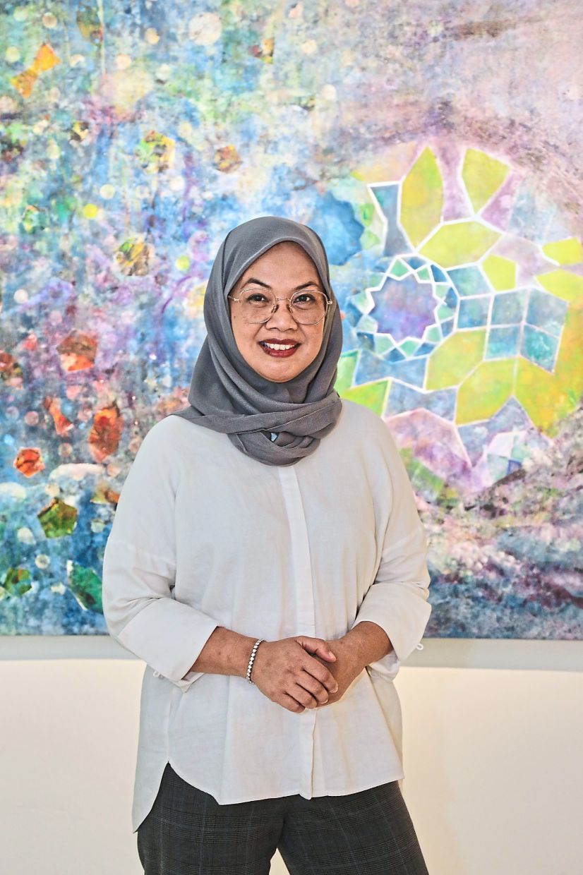 Interview with artist Lyne Ismail on her solo exhibition, 'Cat Town: Energy Matter and the Art of Becoming'. — YAP CHEE HONG/The Star