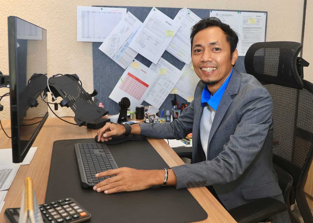 Interview Jurutera, Yunus Faiz untuk Sukses.—LOW BOON TAT/THE STAR