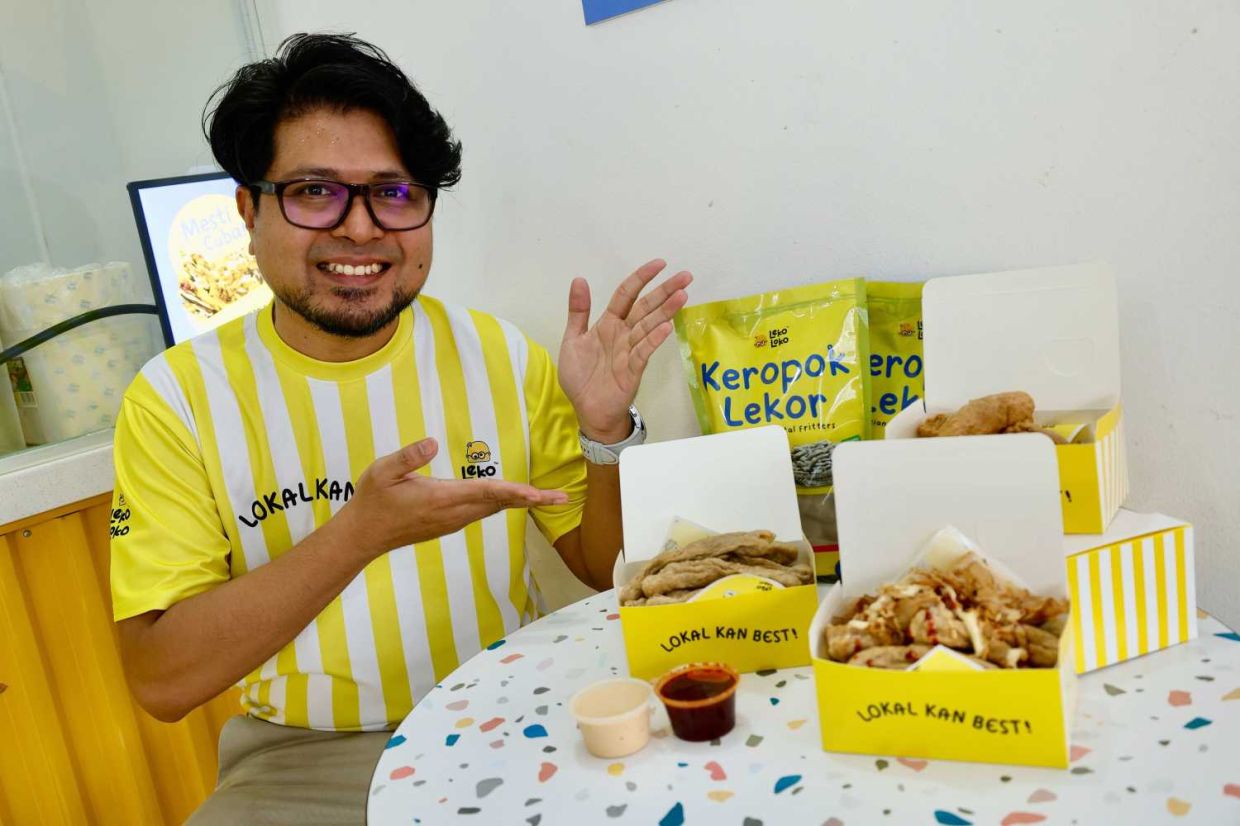 Interviu pengusaha kedai lekor fusion Leko Locodi Kuala Lumpur. — FAIHAN GHANI/The Star