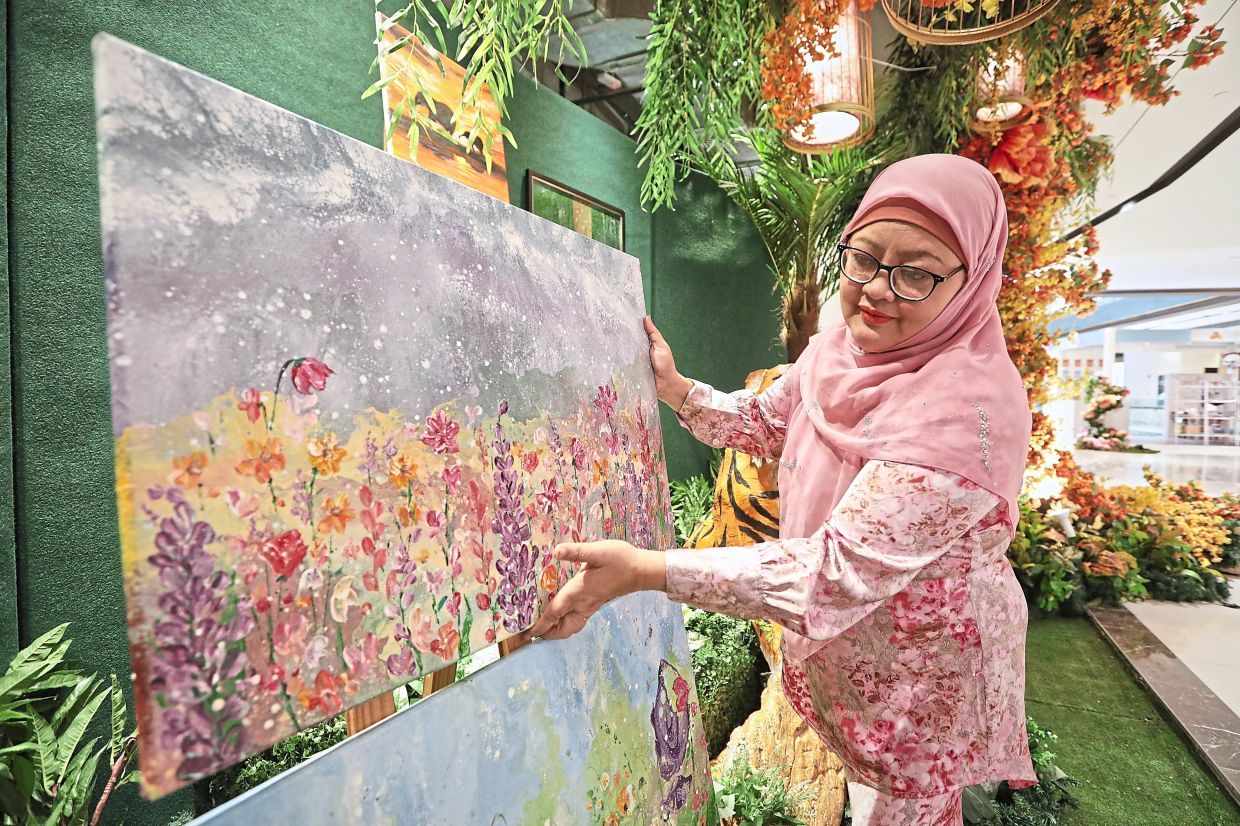 Art Market Malaysia founder Rita Hatta. — YAP CHEE HONG/The Star