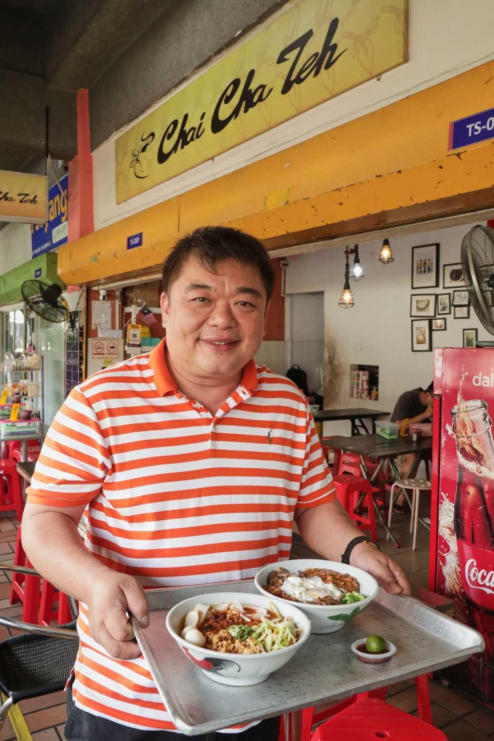Street grub interview at Chai Cha Teh@ TTDI market, Kuala Lumpur. — YAP CHEE HONG/The Star