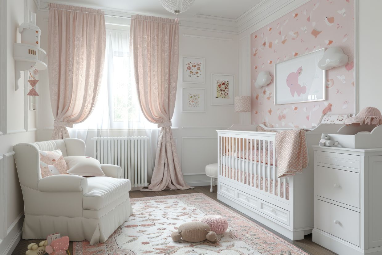 children's room, pastel colours, , in the style of photorealistic. , perfect image for grabbing attention and for advertising, --chaos 20 --ar 3:2 --style raw --stylize 250 Job ID: be6cf896-7463-48ad-97e8-29479b47c828
