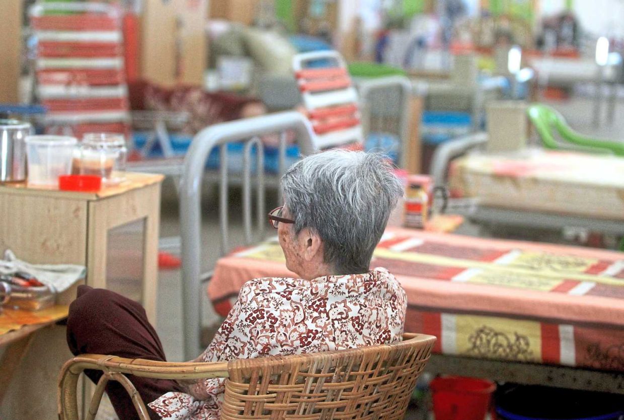 PIX for elder abuse's story.AZHAR MAHFOF/The Star