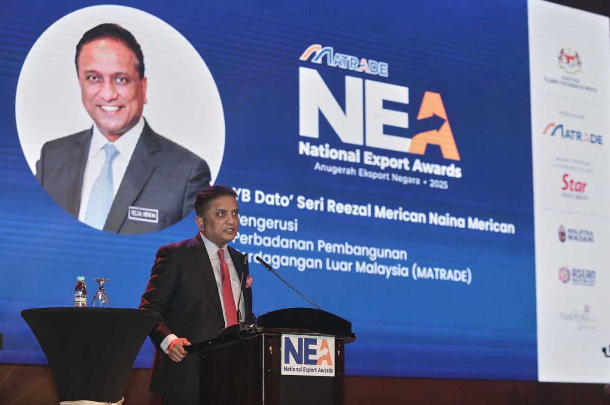 Launch of National Export Awards 2025 at Menara MATRADE, KualaLumpur. — YAP CHEE HONG/The Star