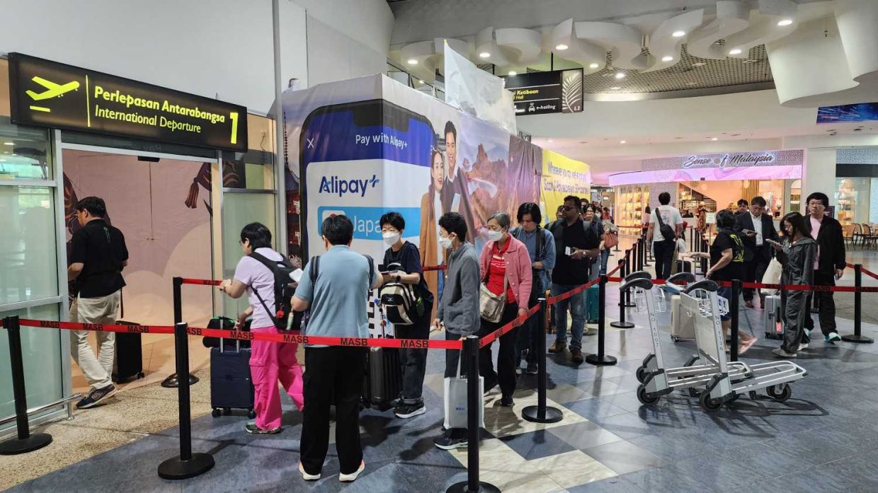 The progress of Penang Airport to double its handling capacity to 12 million passengers.( October 29, 2025 ) — LIM BENG TATT/The Star