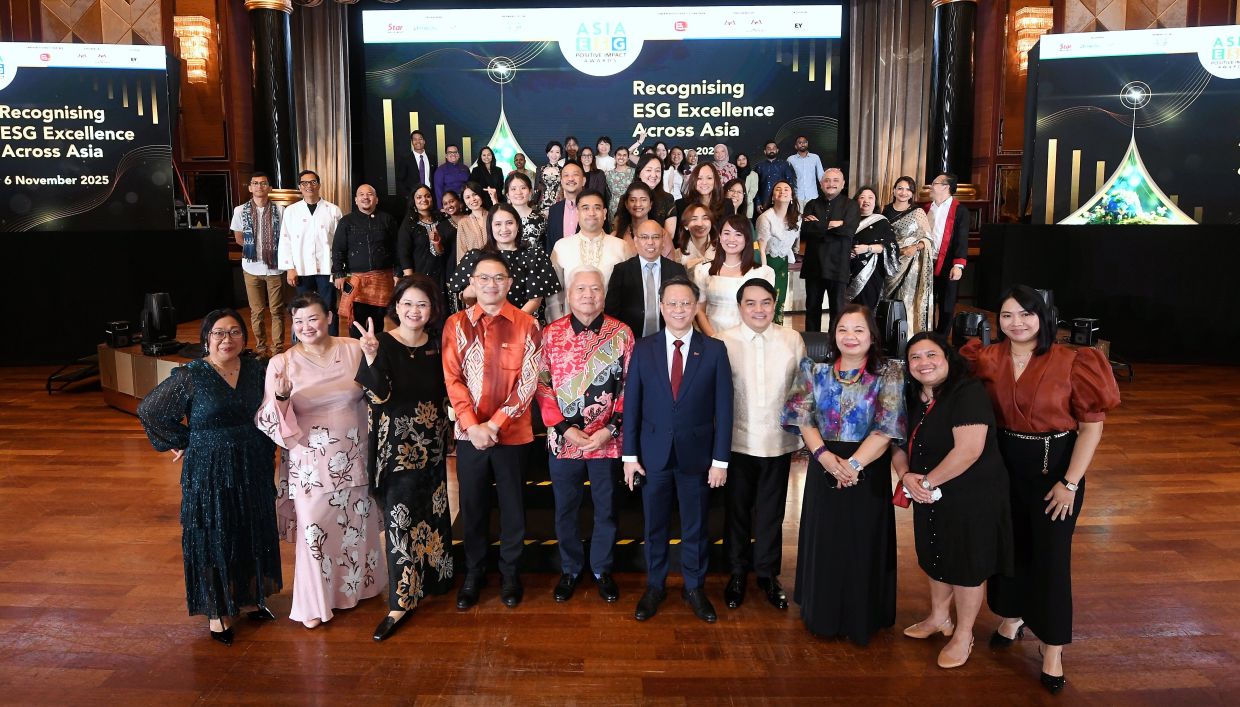 ESG Awards 2025 at Sunway Resorts hotel..—AZHAR MAHFOF/The Star.