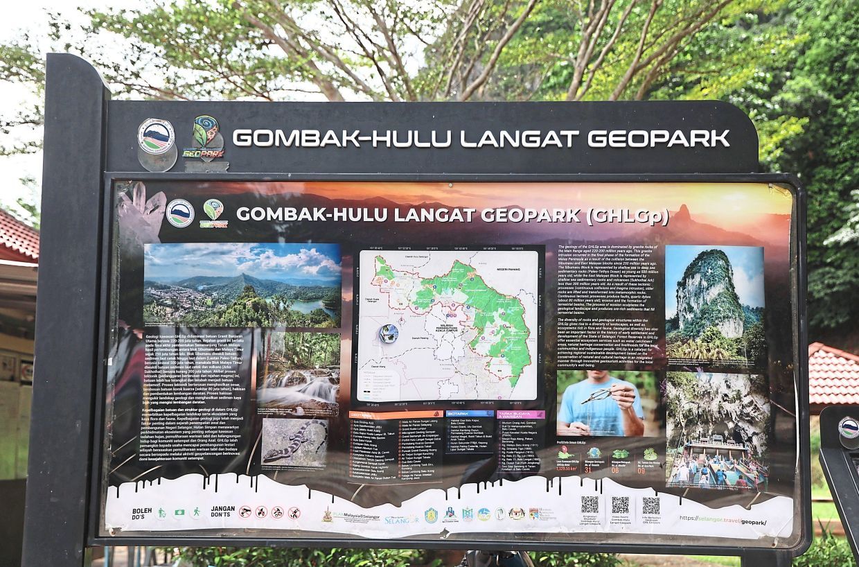 Visitors doing about the activities at Gua Damai in Batu Caves on October 11.-AZMAN GHANI/The Star