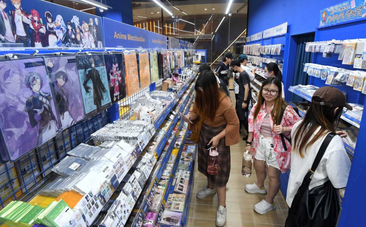 Official launch of ACG Base at Lalaport shopping mall . —AZHAR MAHFOF/The Star