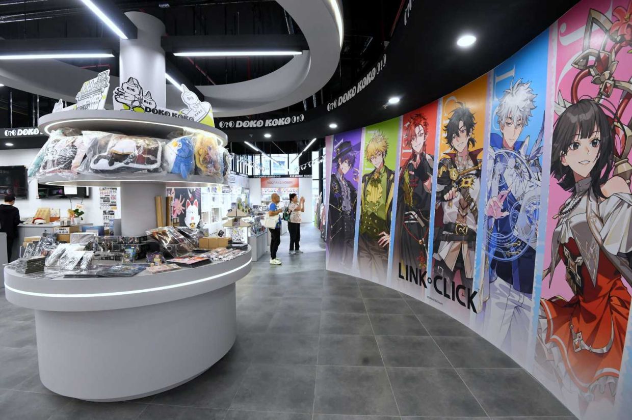 Official launch of ACG Base at Lalaport shopping mall . —AZHAR MAHFOF/The Star