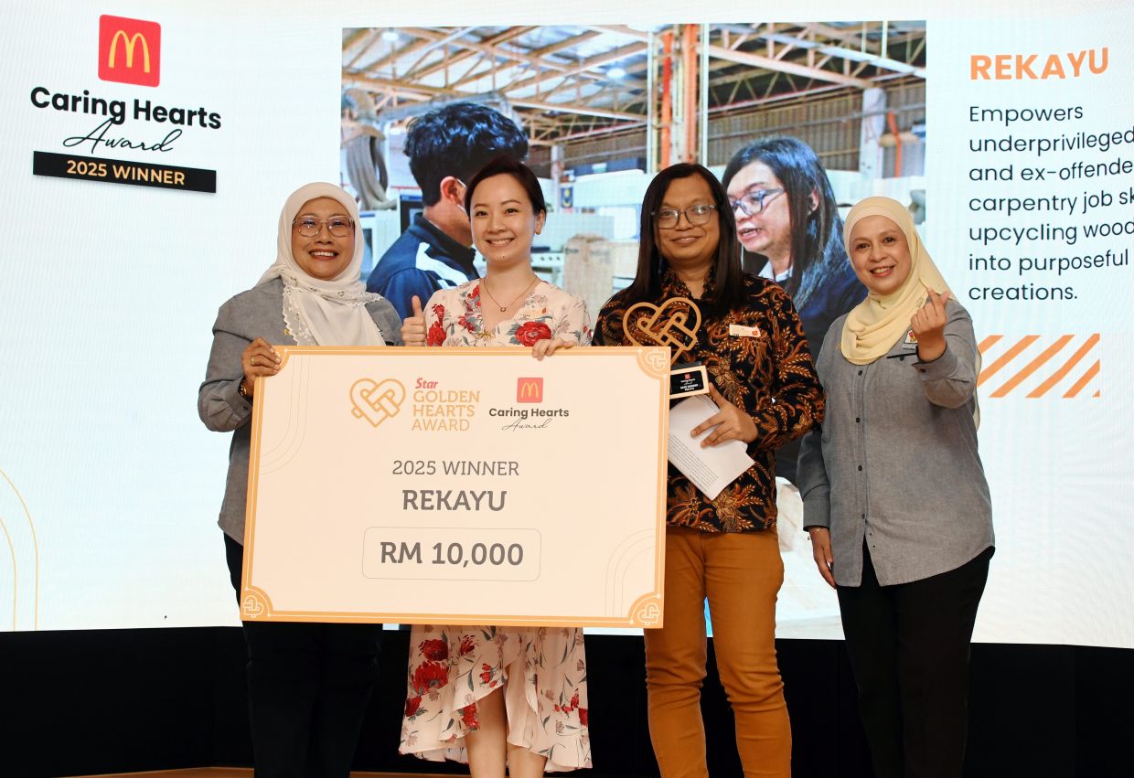 Star Golden Hearts Award 2025 prize presentationat Menara Star.. —AZHAR MAHFOF/The Star
